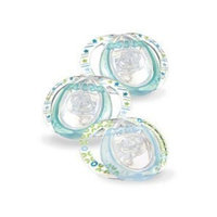 Tommee Tippee Closer To Nature Tommee Tippee 533047 Closer To Nature Silicone Pacifier 3-Pack 0-3m Small Newborn Boy
