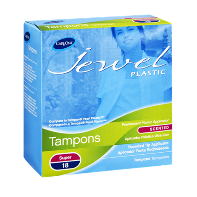 CareOne Jewel Scented Super Tampons - 18 CT
