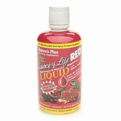 Nature's Plus Source of Life Red Multivitamin and Mineral Supplement