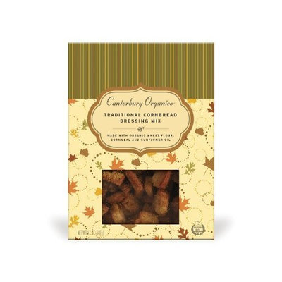 Canterbury Organics Rosemary Cornbread Dressing Mix, 12-Ounce Packages (Pack of 3)