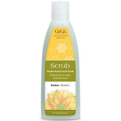 Gigi Bamboo*blueberry Double Action Facial Scrub 6 Oz