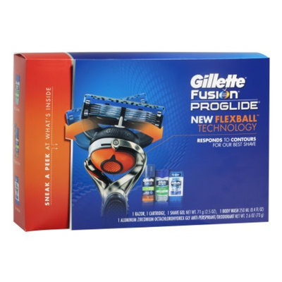 Gillette Fusion Proglide Shave Set with Body wash and Deodorant