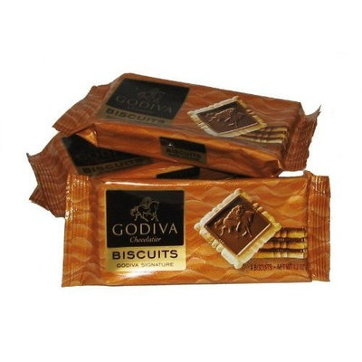 Godiva Signature Chocolate Biscuits 4 Pack