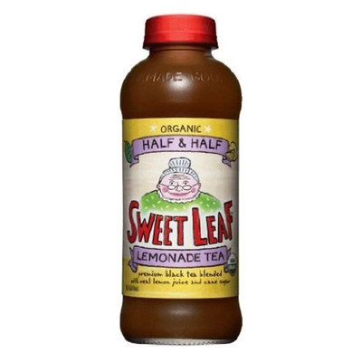 Sweetleaft Half&Half Tea-Lemondade(95% Organic), 16-Ounce Glass(Pack of 12)