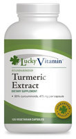 LuckyVitamin - Turmeric Standardized Extract - 120 Vegetarian Capsules
