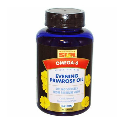 Health From the Sun Evening Primrose Oil Original 500 mg 180 Softgels