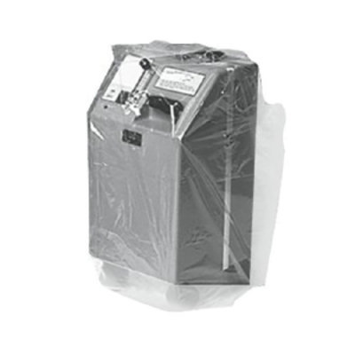 Mason Medical Plastic Concentrator Equipment Storage Transport Cover Bag, Clear, 1 ea