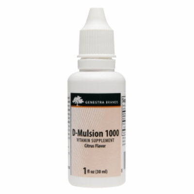 Genestra Brands D-Mulsion 1000, 1 fl oz