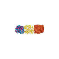 Wilton 489804 People Pops Sprinkle Set 3. 83 Ounces 3-Pkg-Diamonds-Jimmies-Circles