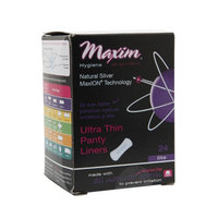 Maxim Hygiene Products Natural MaxION Ultra Thin Panty Liners, Lite, 10 ea