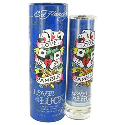 Christian Audigier Ed Hardy Love & Luck for men by Christian Audigier Eau De Toilette Spray 3.4 oz
