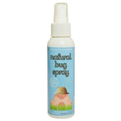 Belly Buttons and Babies Organic Natural Bug Spray, 4 Ounce