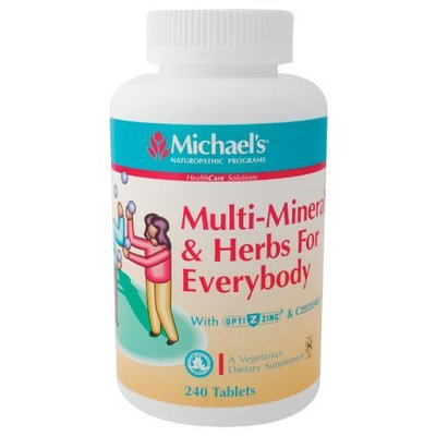 Michaels Michael's Health Products - Multi-Minerals & Herbs For Everybody, 240 tablets