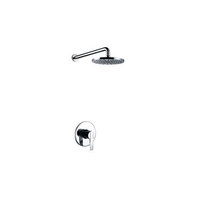 Veggie Patch Single Handle Chrome Wall-mount Shower Faucet