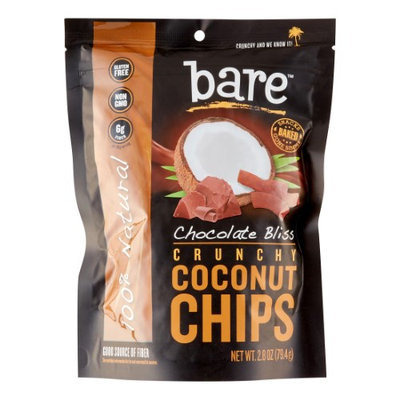Bare Fruit COCONUT CHIPS, CHOCO BLISS, (Pack of 12)