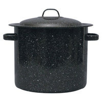 GraniteWare Stock Pot - 15.5 Quart (Black)