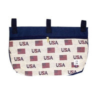 Handi-pockets Handi Pockets 2c6us Storage Accessory Walker, Tapestry, USA with Zipper