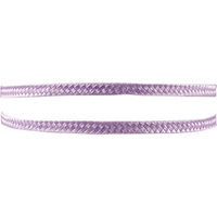 Smoothies Woven Thin Double Headband - Lavender 01287