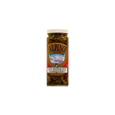Alpino Hot Pepper Mix Giardiniera 16 Oz
