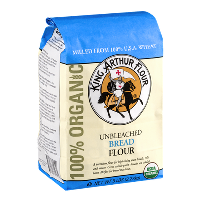 King Arthur Flour 100% Organic Unbleached Bread Flour