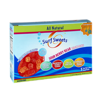 Surf Sweets Gluten Free Sour Berry Bear Snack Packs - 5 CT