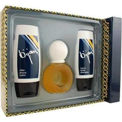 Bijan By Bijan For Men. Set-edt Spray 2.5 OZ & Aftershave Balm 3.3 OZ & Hair And Body Shampoo 3.3 OZ