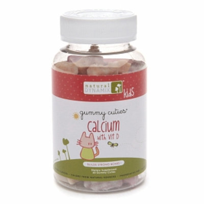 Natural Dynamix Gummy Cuties Calcium with Vitamin D
