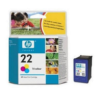 HP 22 Tri-color Original Ink Cartridge - Color - Inkjet