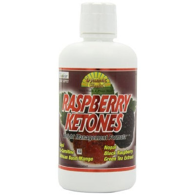 Dynamic Health Juice Blend Liquid Dietary Supplement, Raspberry Ketones, 32 Ounce