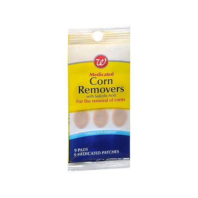 Walgreens Corn Removers with Salicylic Acid Pads and Patches