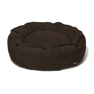 Big Shrimpy Nest Faux Suede Dog Bed