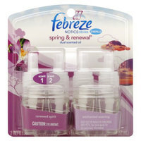 Febreze Noticables Spring & Renewal Dual Scented Oil Refills 2 Ct
