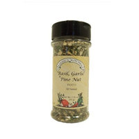 Lizzie's Kitchen Basil, Garlic & Pine Nut Pesto Seasoning, 2.3-Ounce Plastic Jars (Pack of 4)