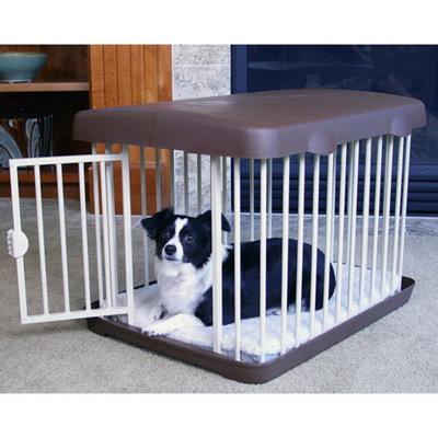 Carlson Pet Products 3-in-1 Combi Pet Crate