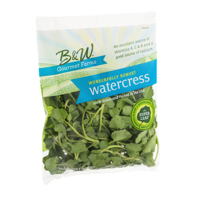 B & W Gourmet Farms Wonderfully Robust Watercress