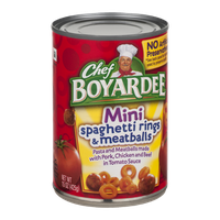 Chef Boyardee Mini Spaghetti Rings & Meatballs