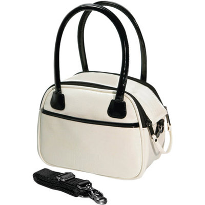 Fujifilm FujiFilm 600009105 Faux Croc Bowler Bags, Off White