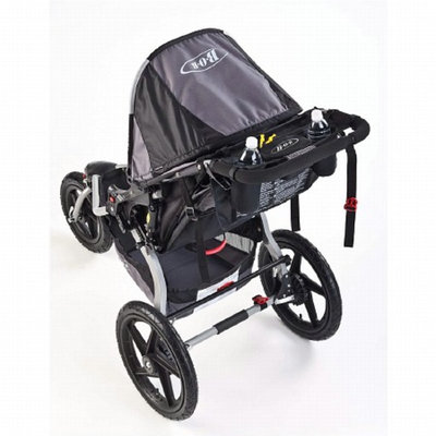 BOB Handlebar Console for Single Stroller, Black, Unisex, 1 ea