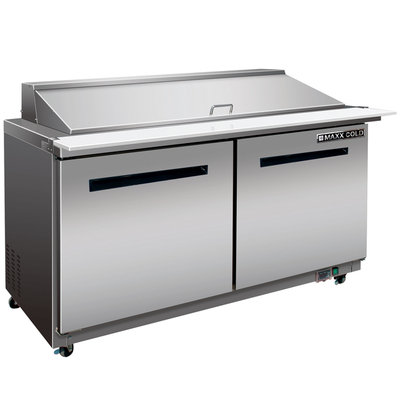 Maxx Cold 15.5 cu. ft. Megatop Refrigerator in Stainless Steel MXCR60M