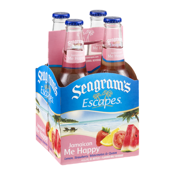 Seagram's Escapes Malt Beverage Bottles Jamaican Me Happy Reviews 2019