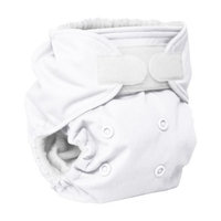 Rumparooz Reusable Cloth Pocket Diaper, White, Aplix