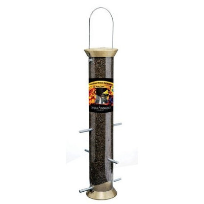 Droll Yankees CJTHM15HG 15-Inch Heirloom Gold 6 Port Nyjer Feeder (Discontinued by Manufacturer)