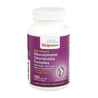 Walgreens Glucosamine Chondroitin MSM Complex Caplets