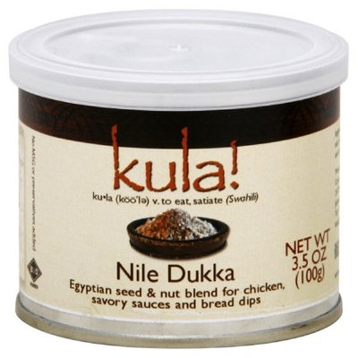 Kula African Spices Spice, Nile Dukka, 3.5-Ounce (Pack of 3)