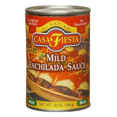 Casa Fiesta Enchilada Sauce, Mild, 10-Ounce Jars (Pack of 12)