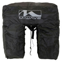 Cycle Force M-Wave Universal Pannier Rain Cover - Black