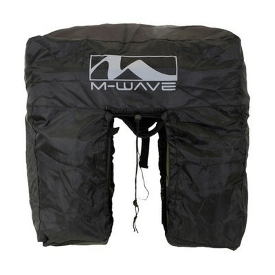 Cycle Force M-Wave Universal Pannier Rain Cover - Black