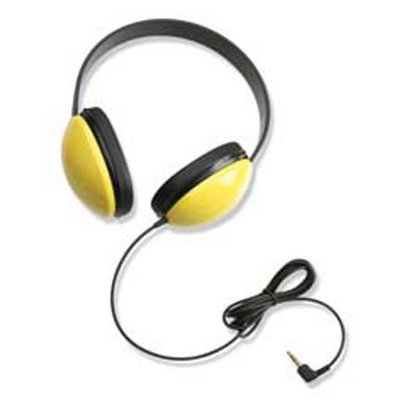 CALIFONE INTERNATIONAL CAF2800YL LISTENING FIRST STEREO HEADPHONES Y ELLOW
