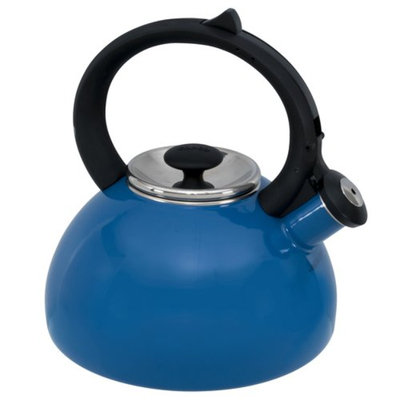 Copco 2-Quart Porcelain Enamel Kettle, Blue