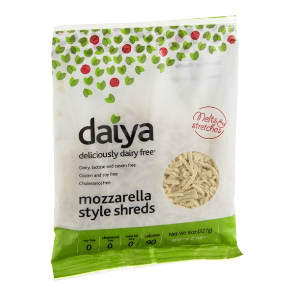 Daiya Deliciously Dairy Free Mozzarella Style Shreds